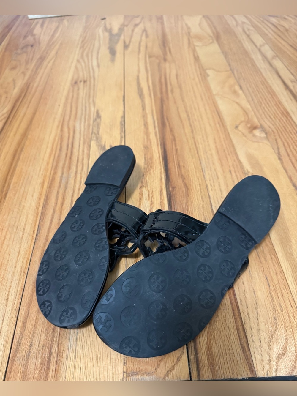 Tory Burch Square Miller Flip Flops - Picture 4 of 8
